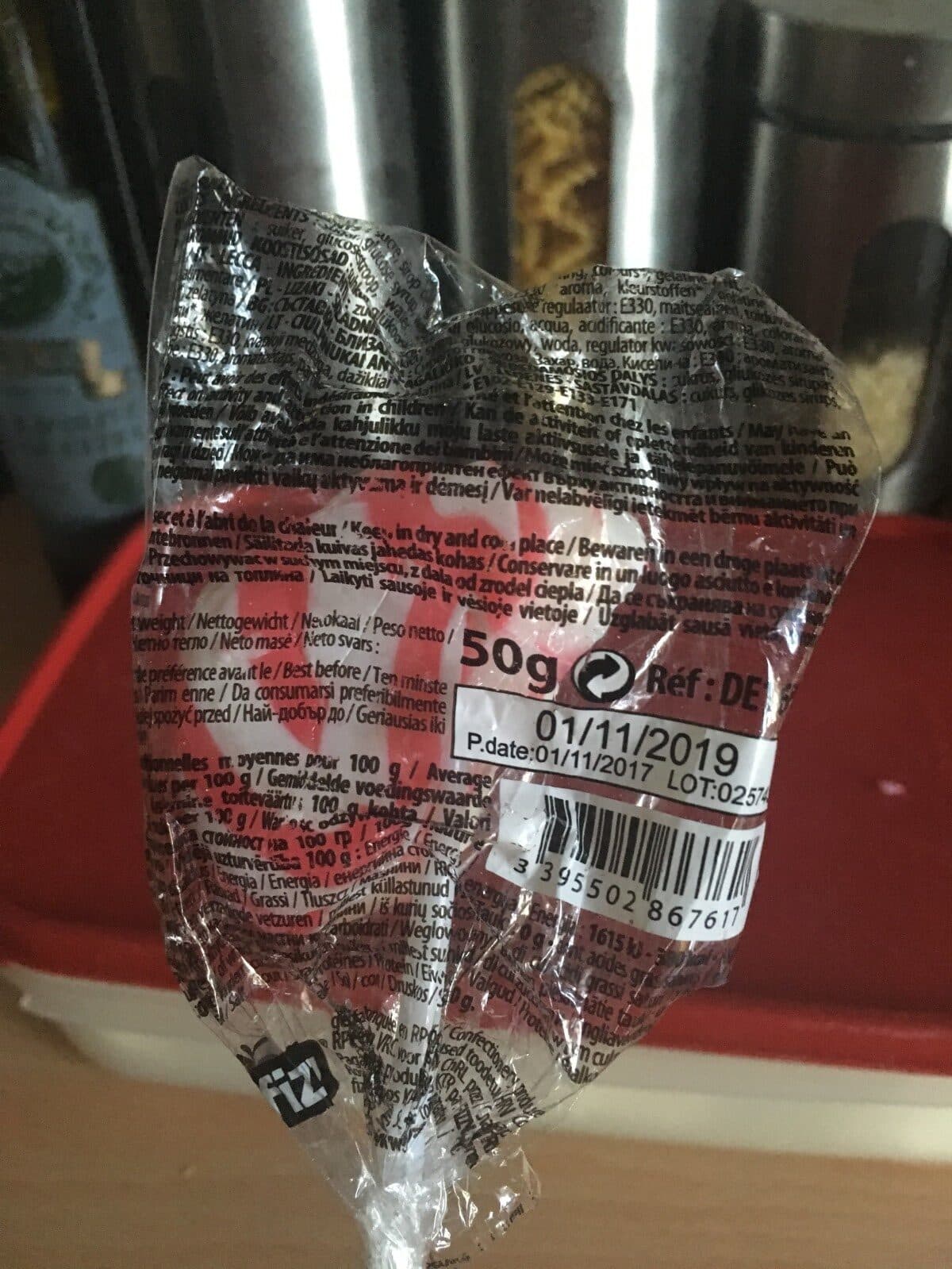 Open Food Facts susete lapin packshot