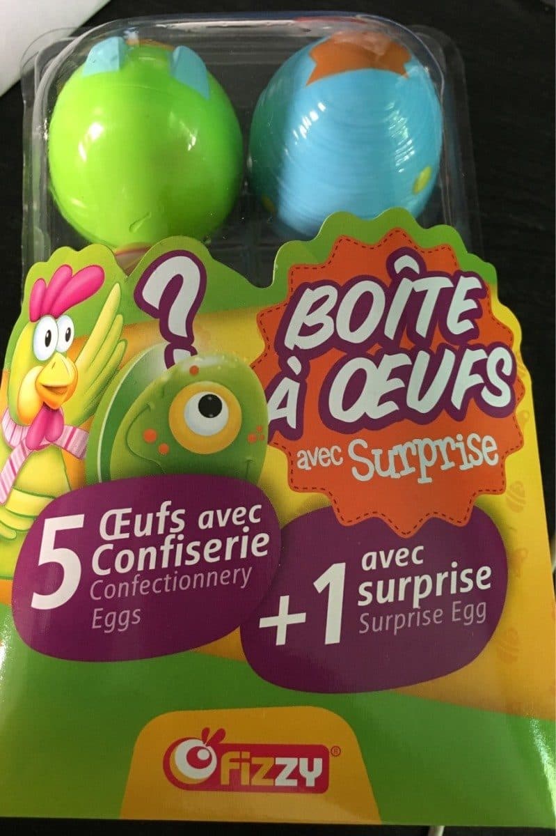 Fizzy Oeufs surprise packshot