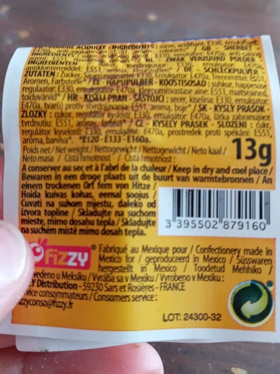 Fizzy Poppi frutti packshot
