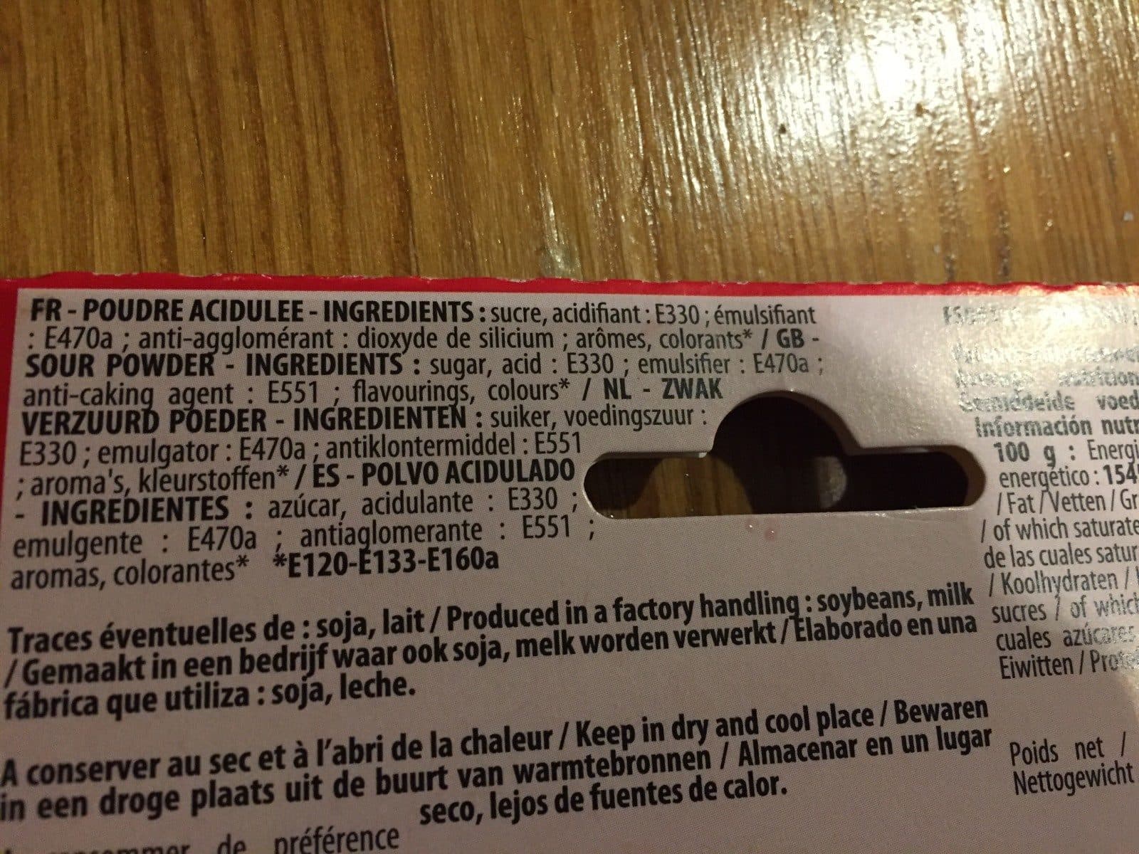 Open Food Facts Fizzy sweet packshot