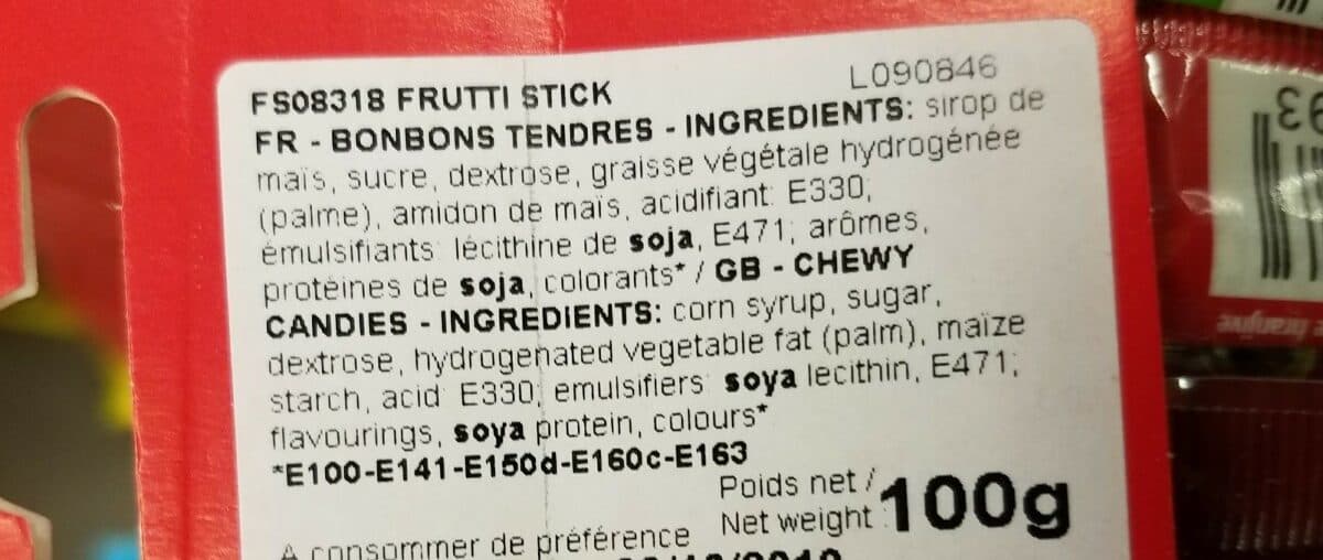 Open Food Facts Fizzy sweet packshot