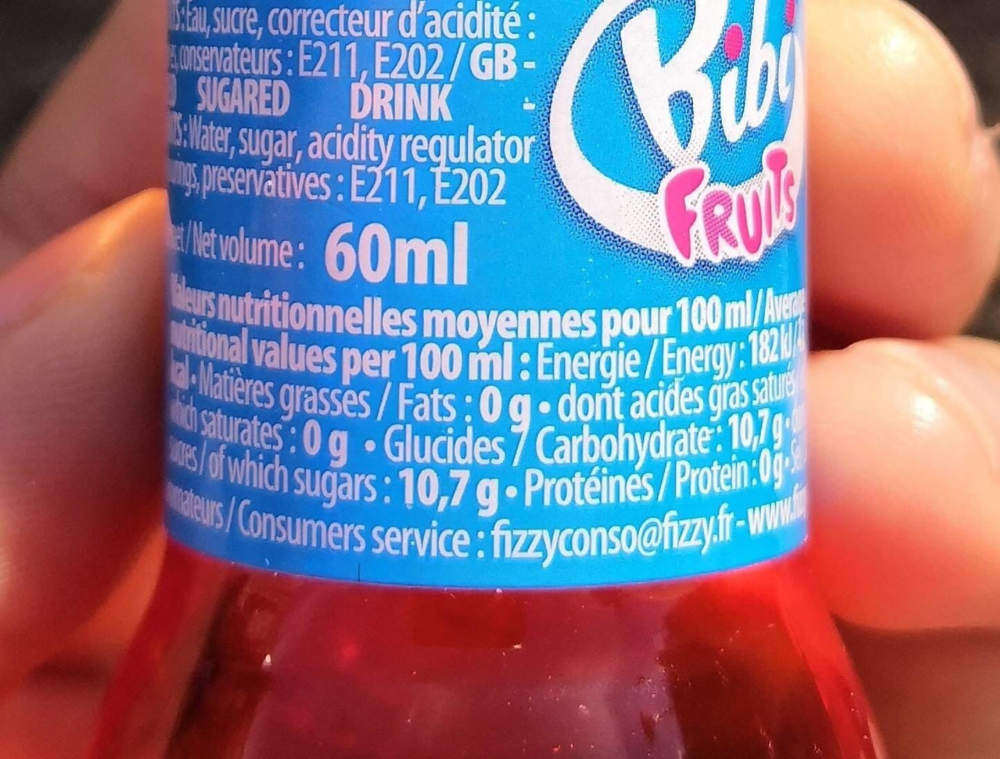 Open Food Facts Bibi fruits packshot