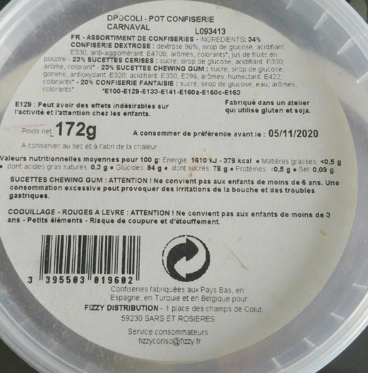 Dpocoli La confiserie du carnaval packshot