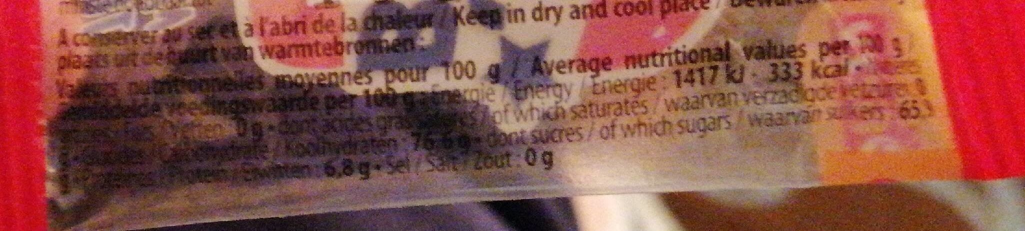 Open Food Facts Jelly Burger packshot