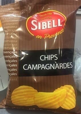 Sibell Chips campagnardes packshot