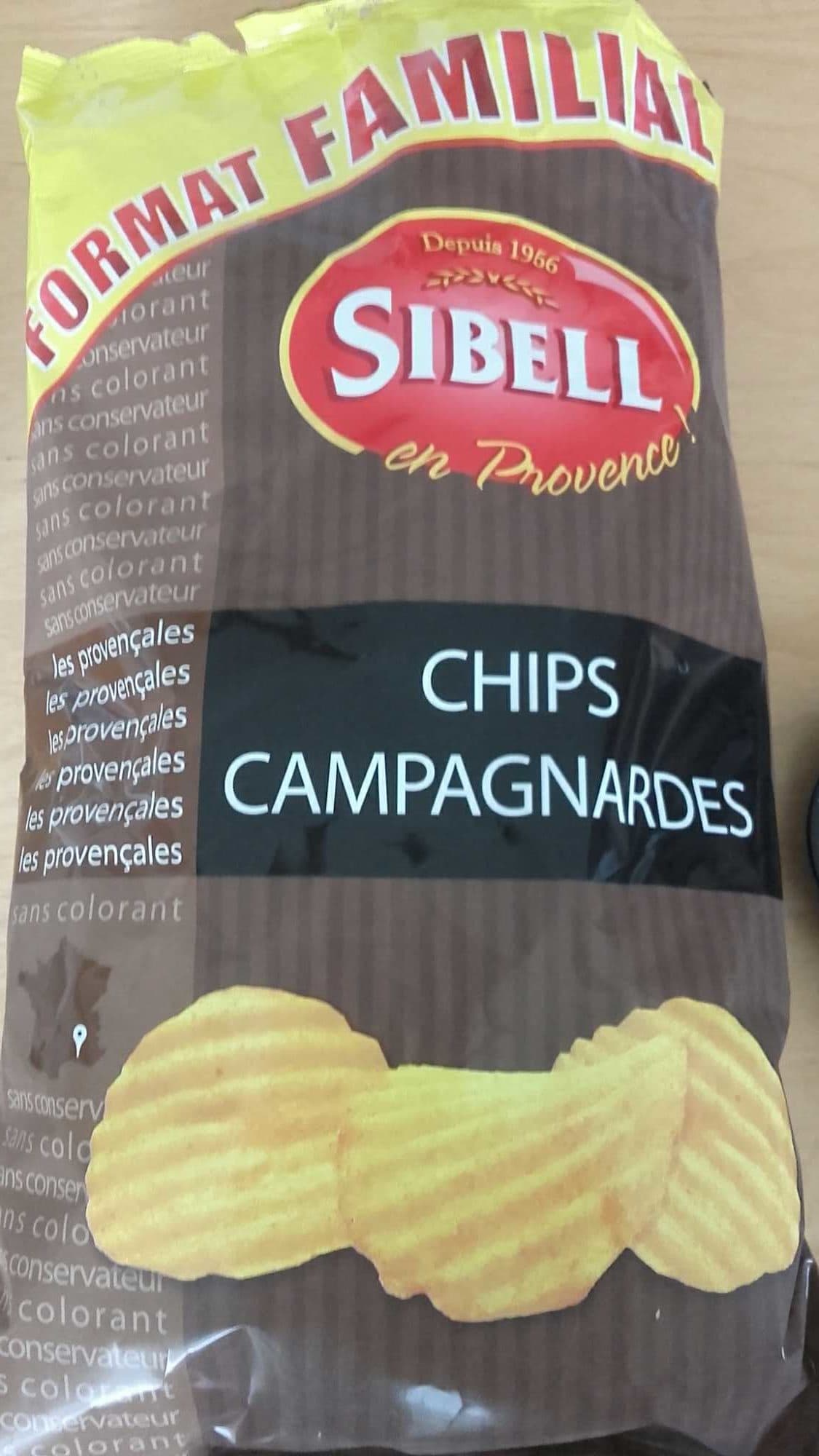 Sibel Chips Campagnardes packshot