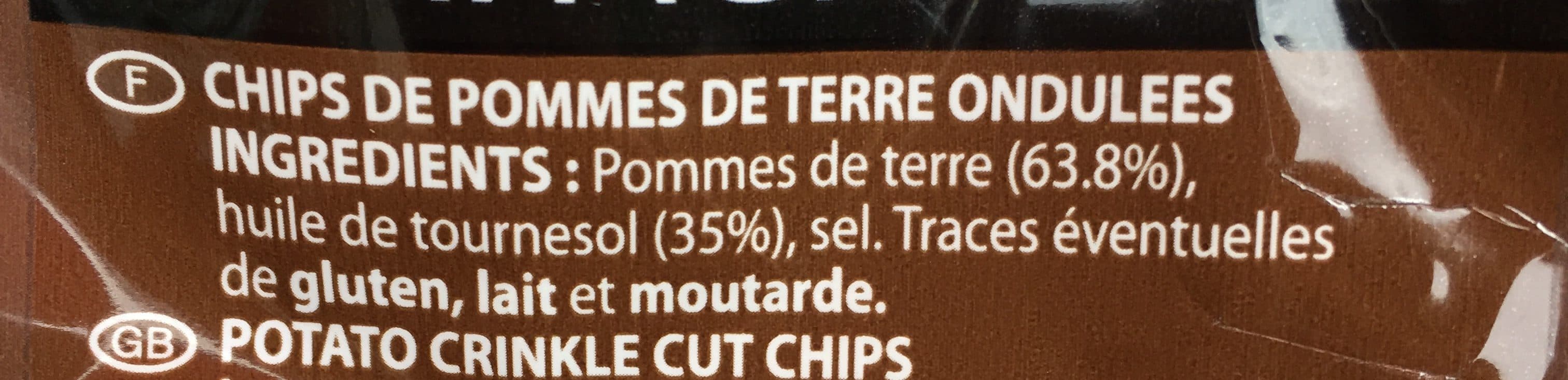 Sibel Chips Campagnardes packshot
