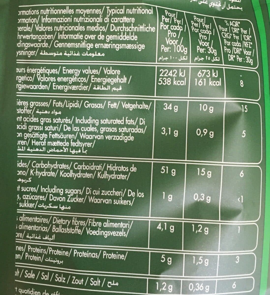 Sibell Chips craquantes aux herbes de Provence packshot