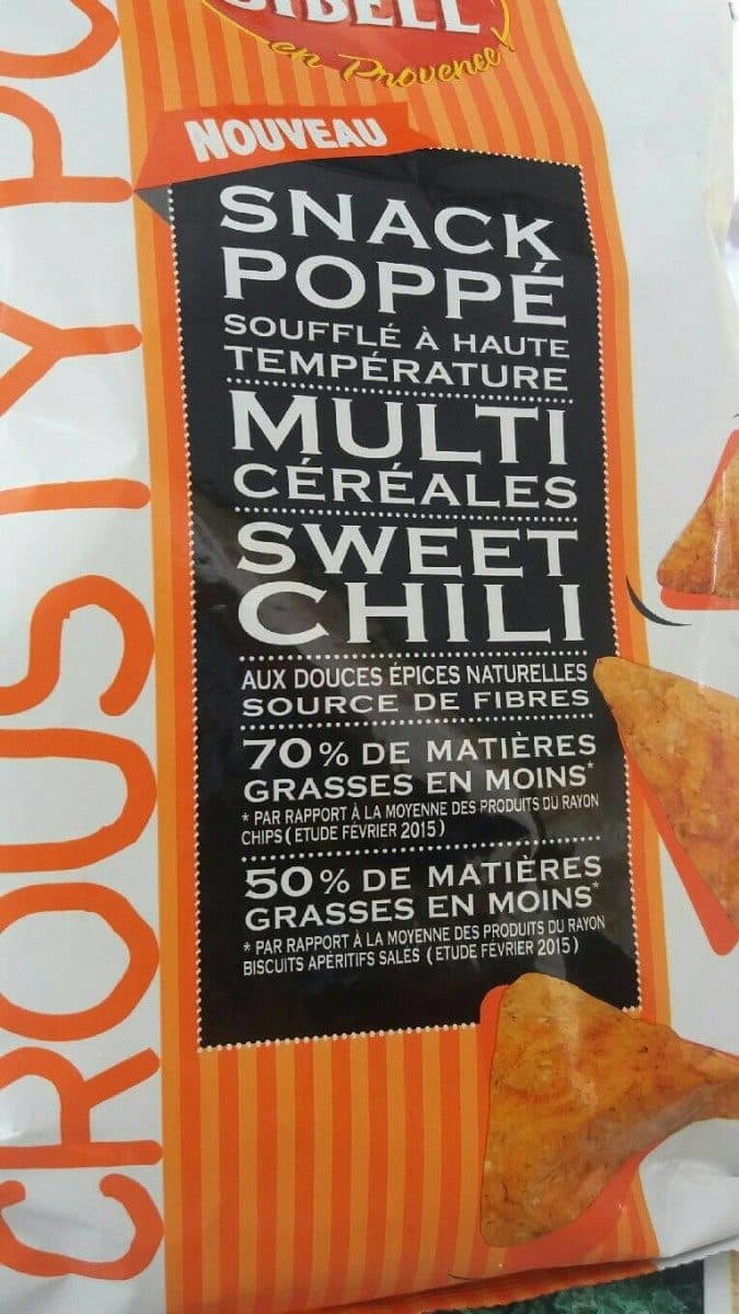 Open Food Facts Crousty pop packshot