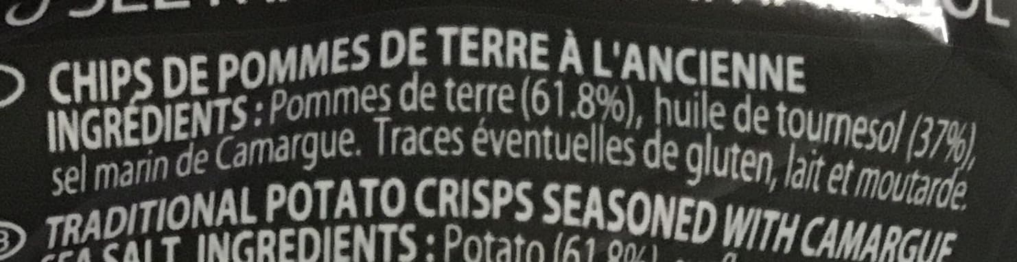 Sibell Chips à l'ancienne au sel marin de Camargue packshot