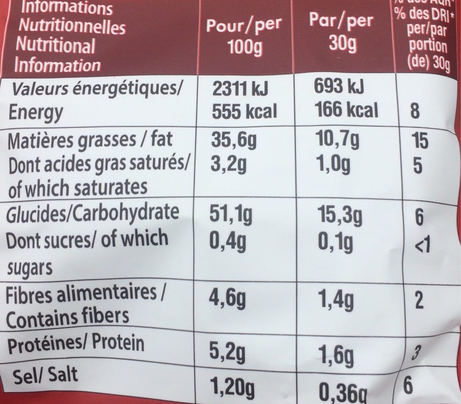 Sibell Chips Croustillantes Nature packshot