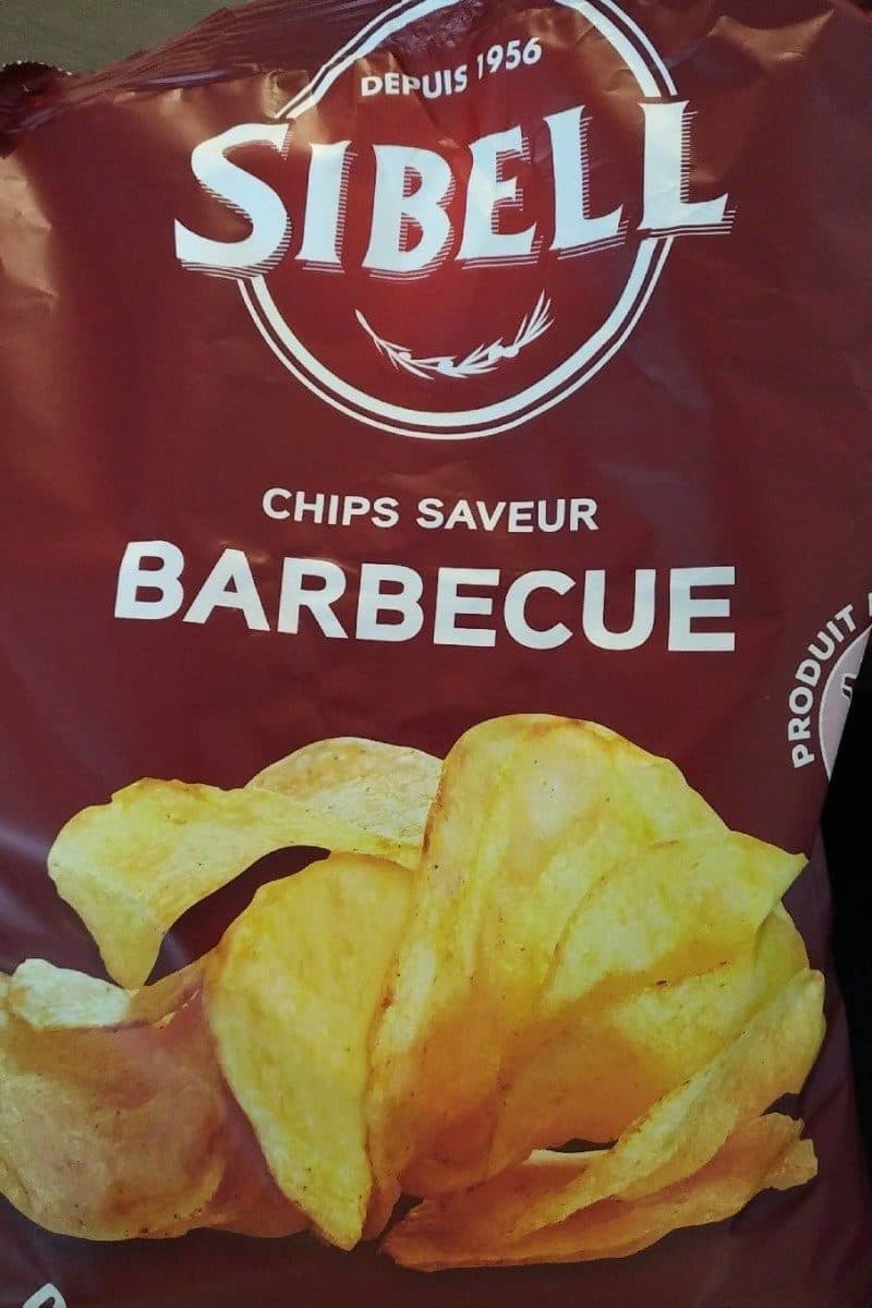 Sibell Chips saveur Barbecue packshot