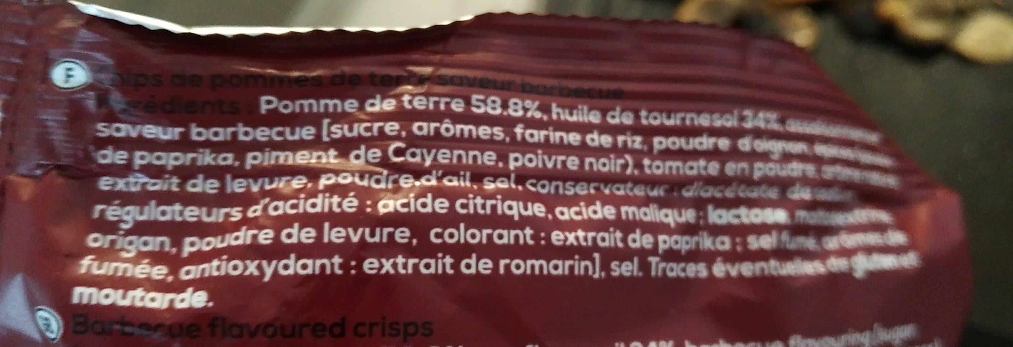 Sibell Chips saveur Barbecue packshot