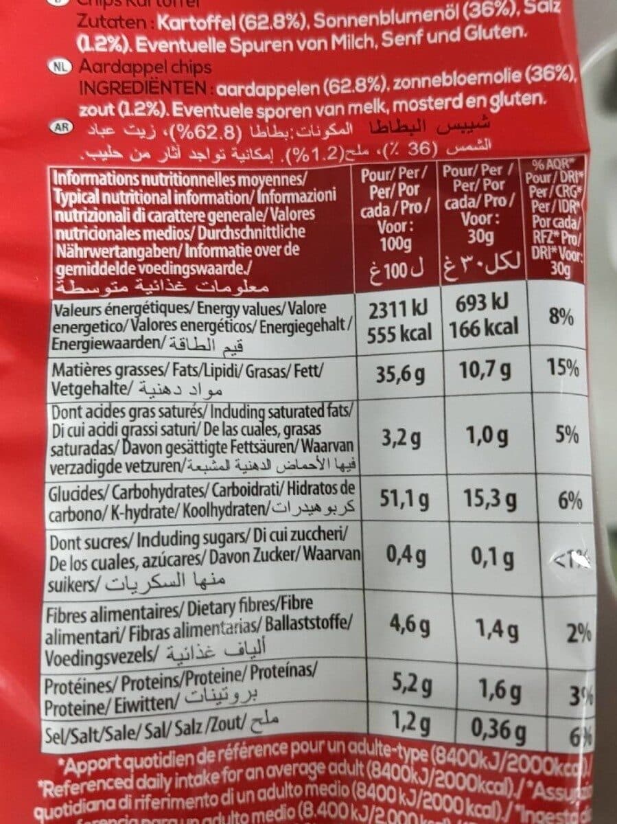 Sibell Chips nature packshot