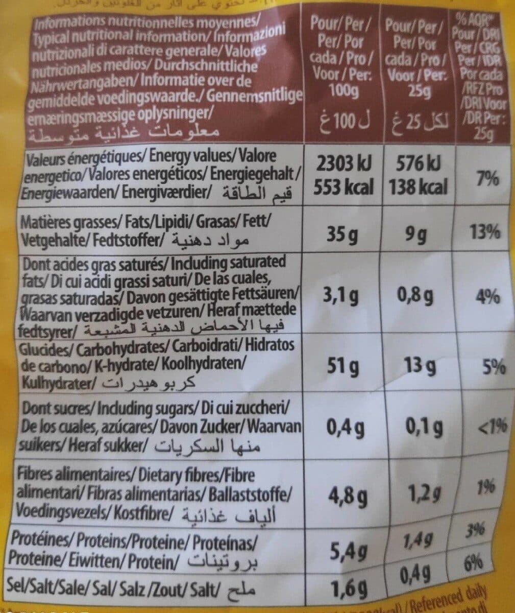Sibell Chips saveur emmental packshot