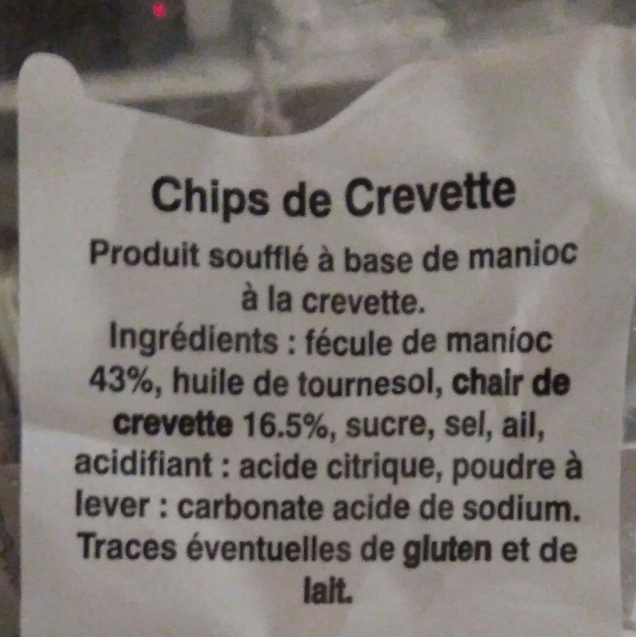 Sibell Chips De Crevettes packshot