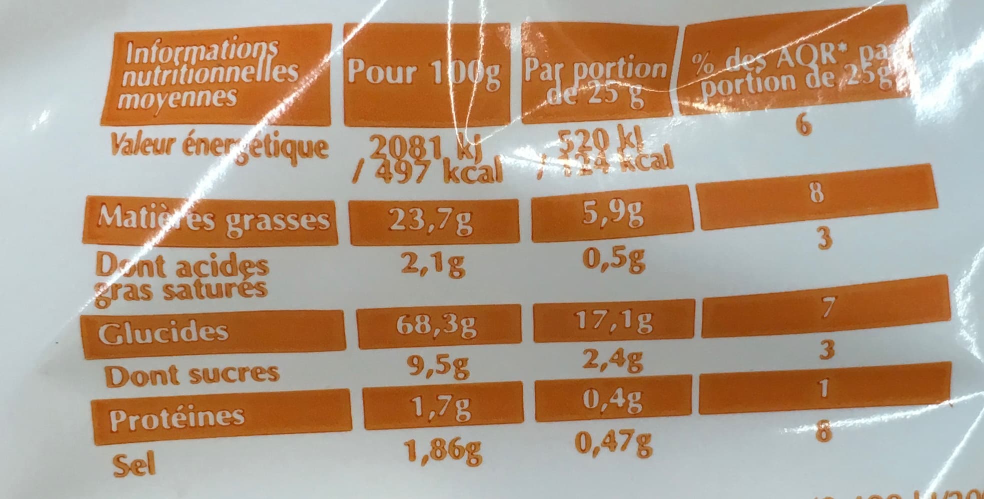 Sibell Chips au Crabe packshot