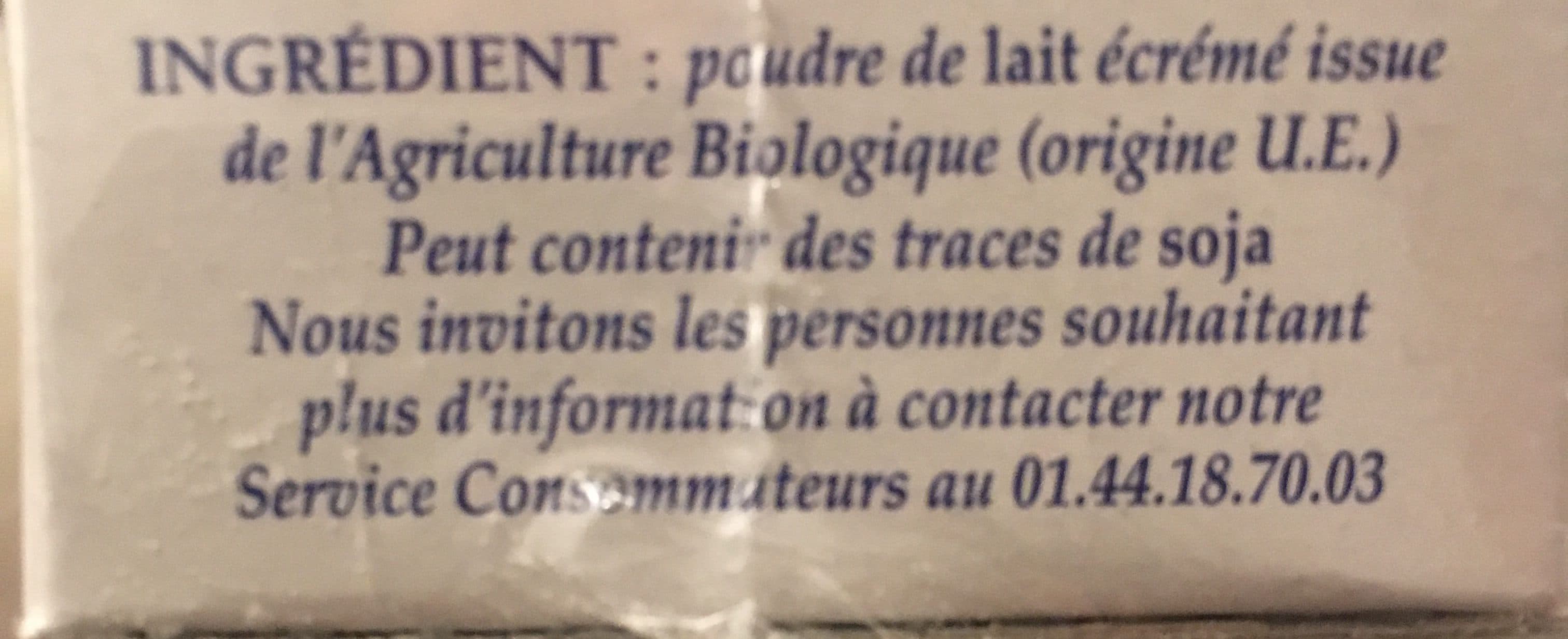 Bonneterre Poudre de lait écrémé packshot