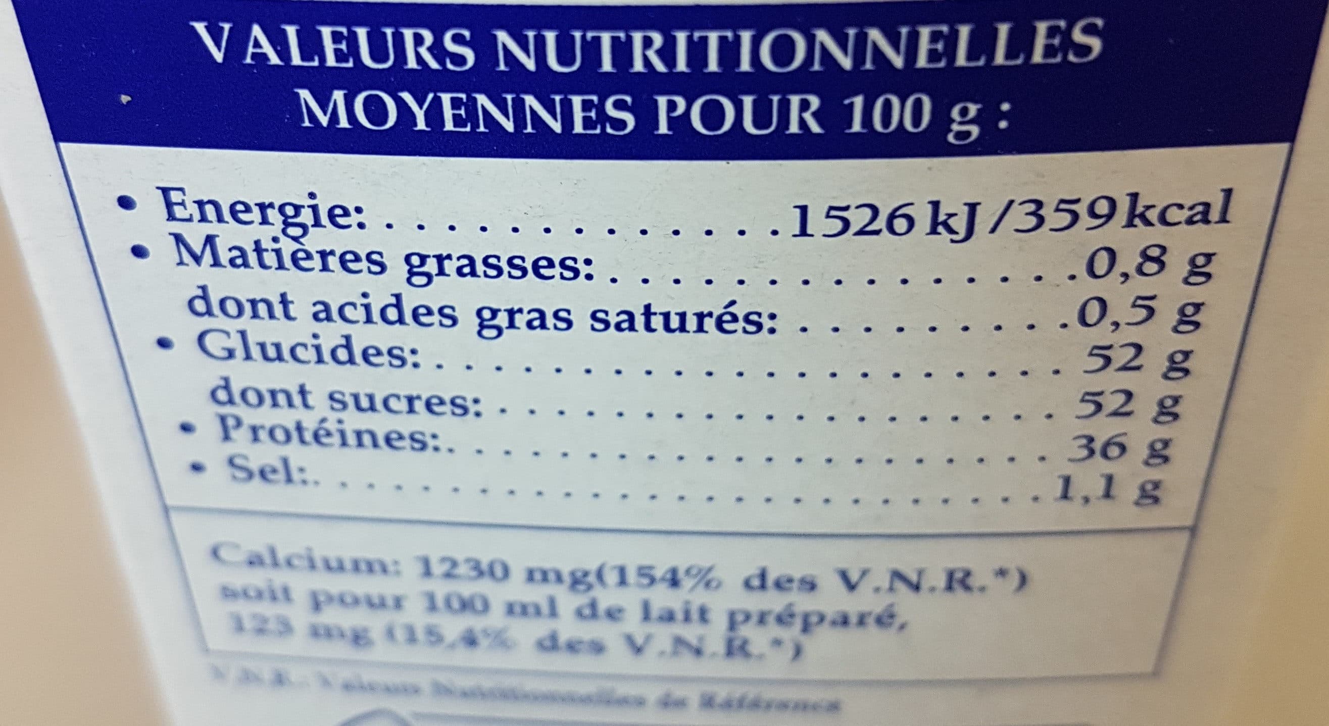 Bonneterre Poudre de lait écrémé packshot