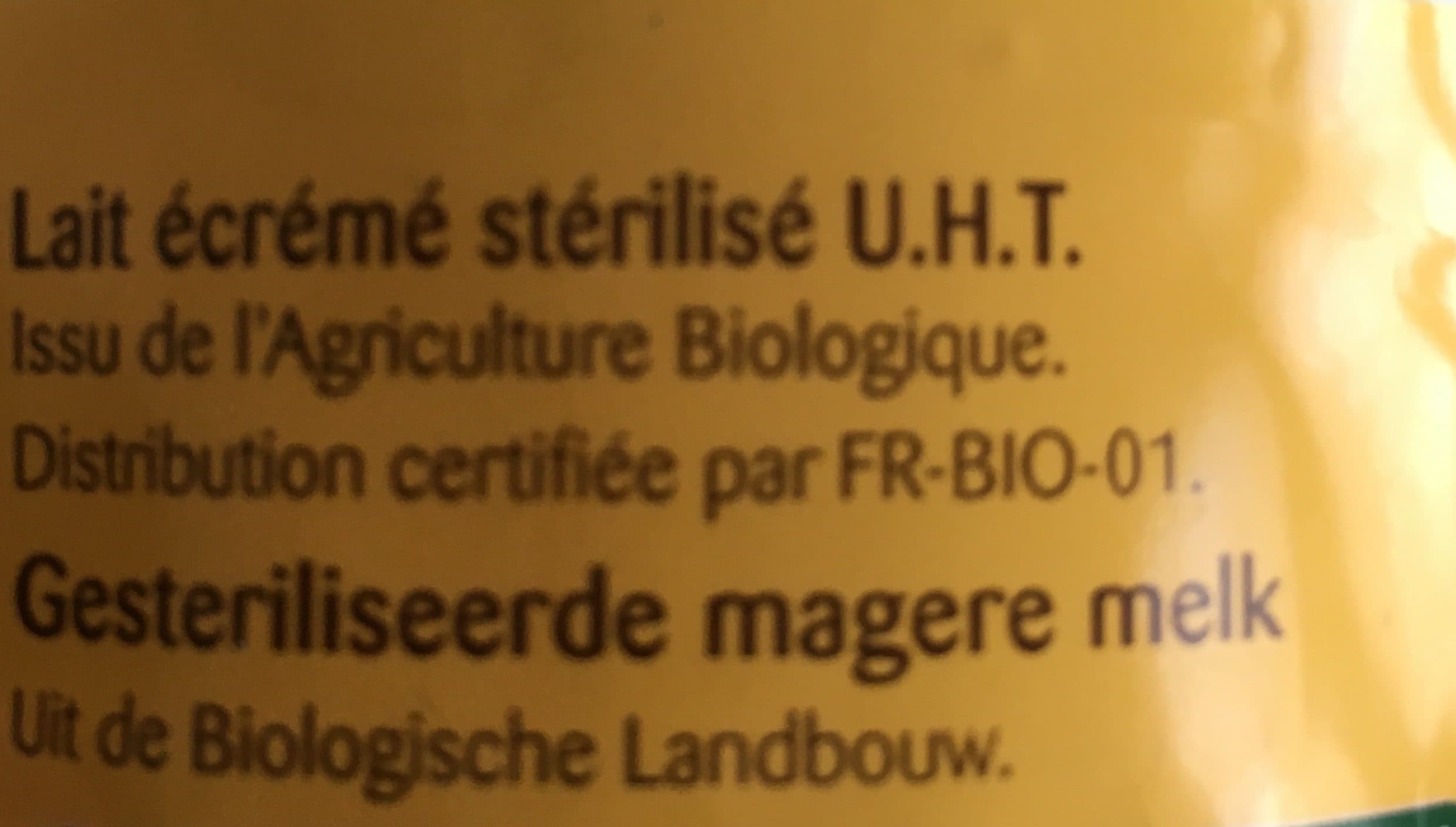 Bonneterre Lait Sterilise Uht Ecreme packshot