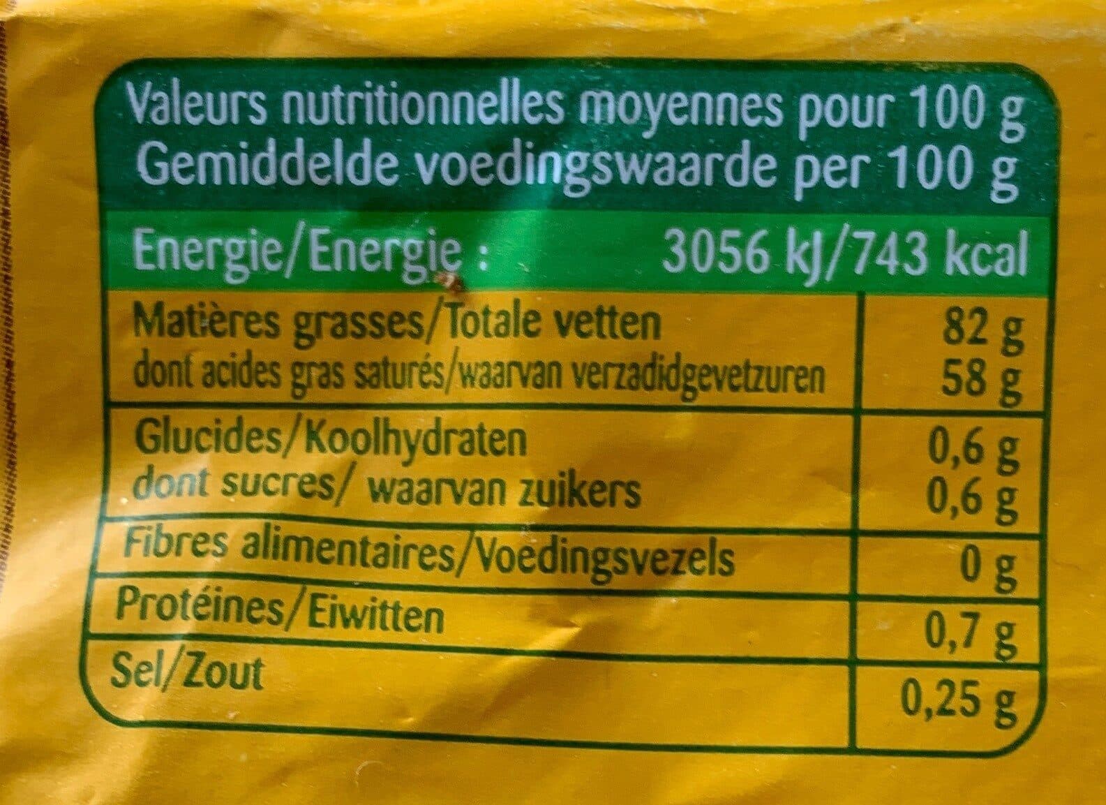 Bonneterre Beurre de Baratte Doux packshot