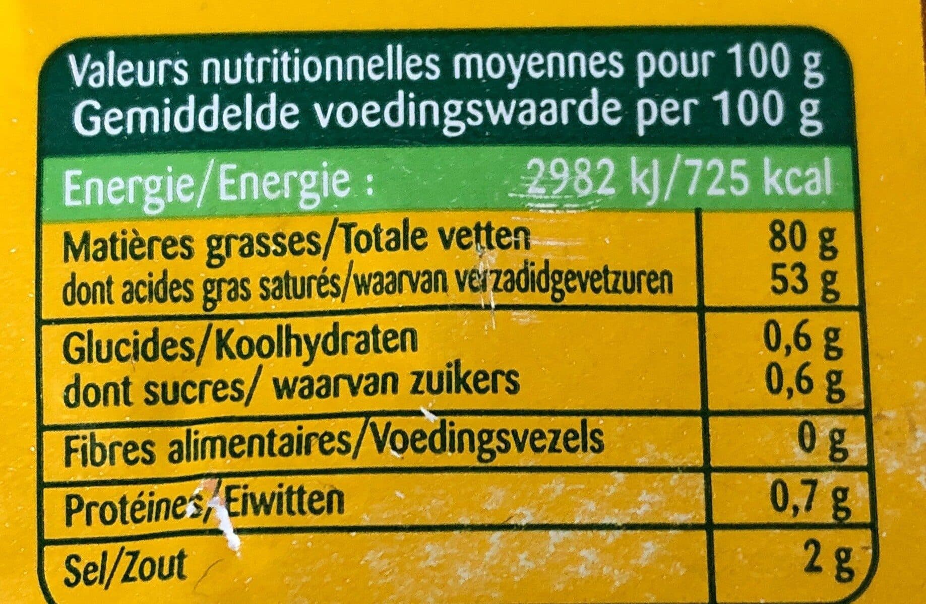 Bonneterre Beurre de baratte demi-sel packshot