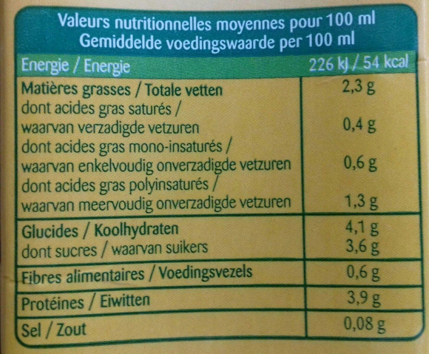Bonneterre Soja sélection saveur vanille packshot