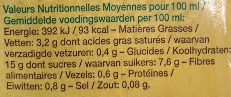 BONNETERRE ET COMPAGNIE Boisson stérilisée Uht à base de riz et d’amande packshot