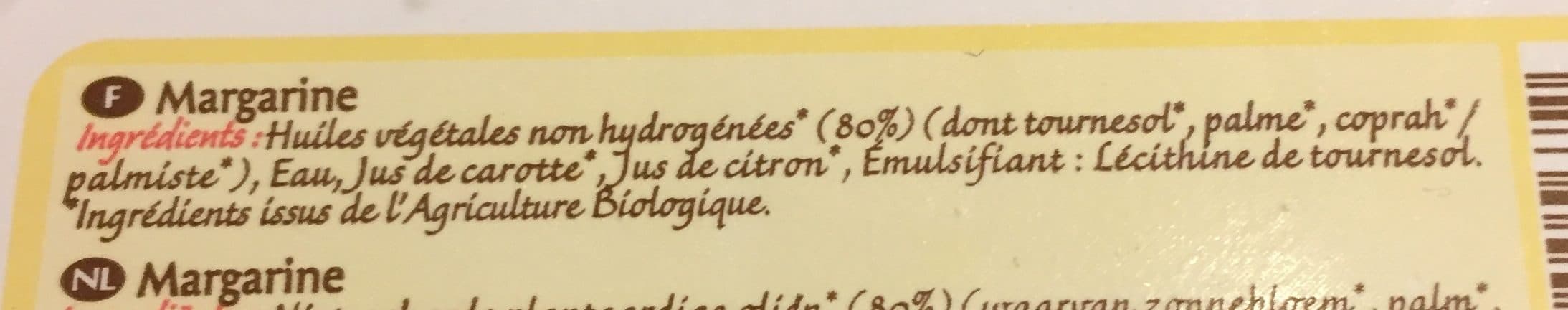 Bonneterre Margarine packshot