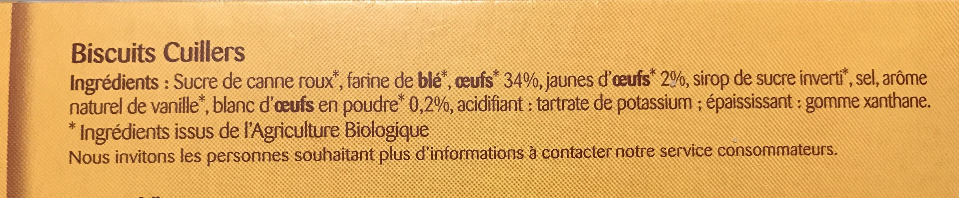 Bonneterre Biscuits à la cuillère packshot