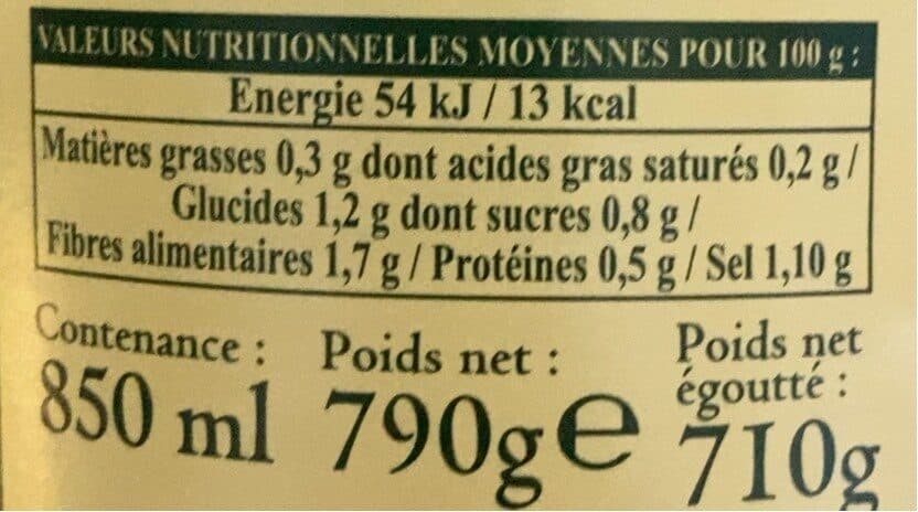 Bonneterre Choucroute au Naturel packshot