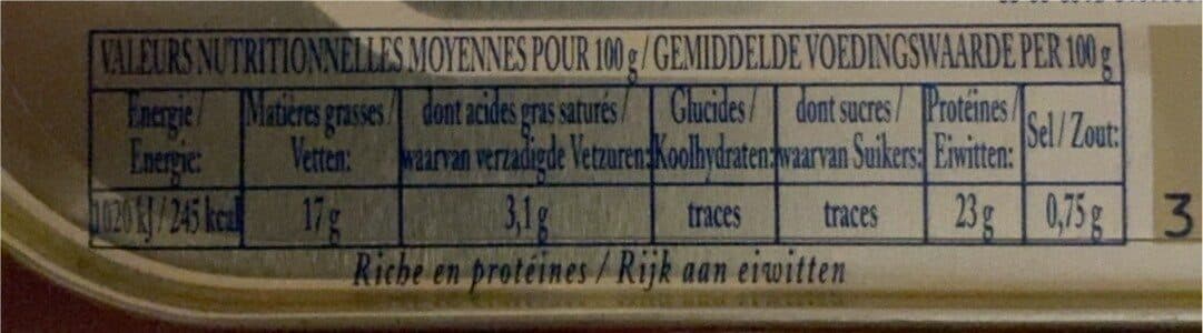 Bonneterre Sardines a l’huile d’olive packshot
