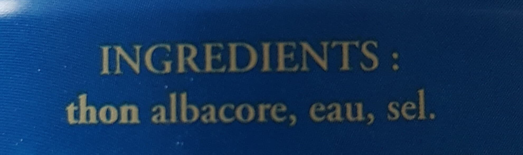 Bonneterre Thon Albacore Au Naturel packshot