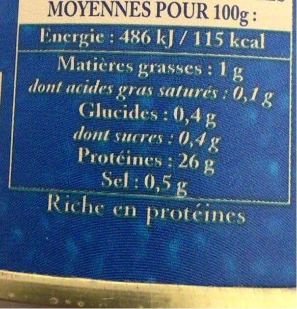 Bonneterre Thon Albacore Au Naturel packshot