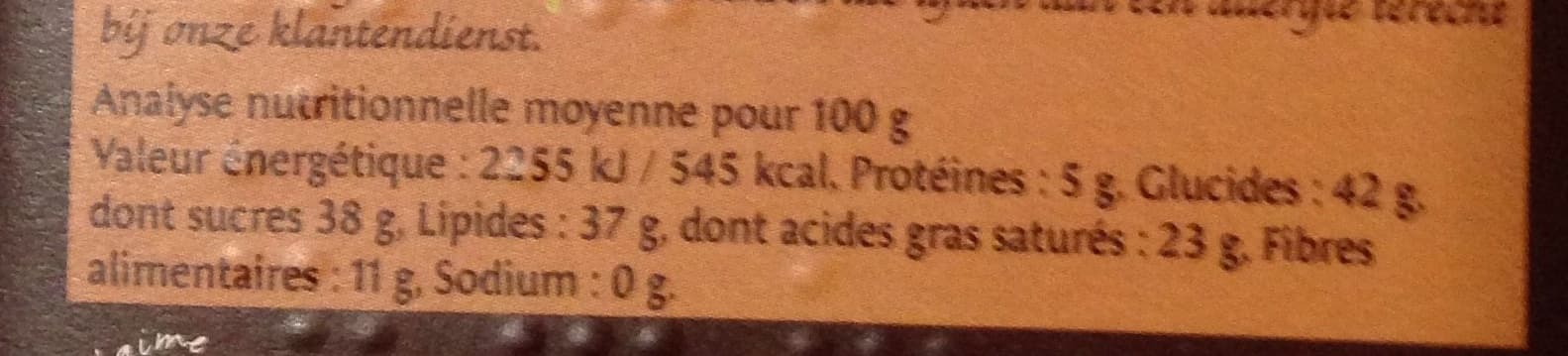 Bonneterre Chocolat noir 60% cacao packshot
