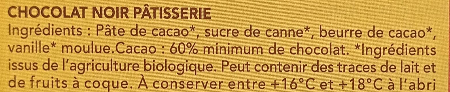 Bonneterre Noir Pâtisserie packshot