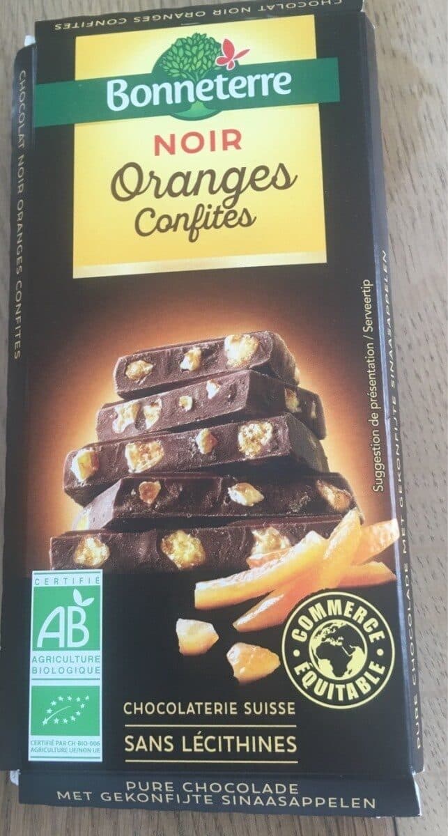 bonneterre Chocolat Noir Oranges Confites packshot