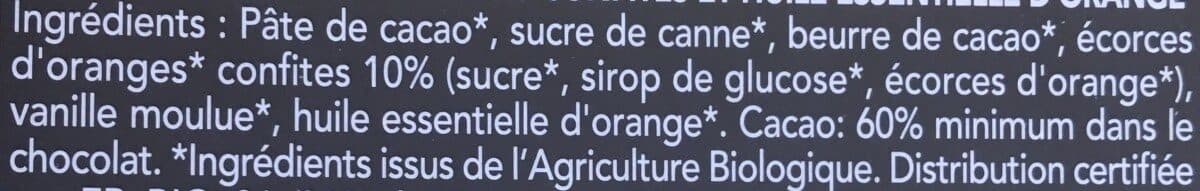 bonneterre Chocolat Noir Oranges Confites packshot