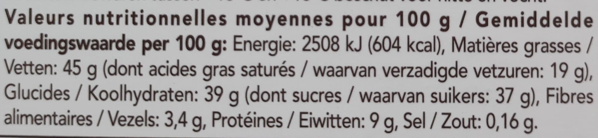 Bonneterre Lait noisettes entières packshot