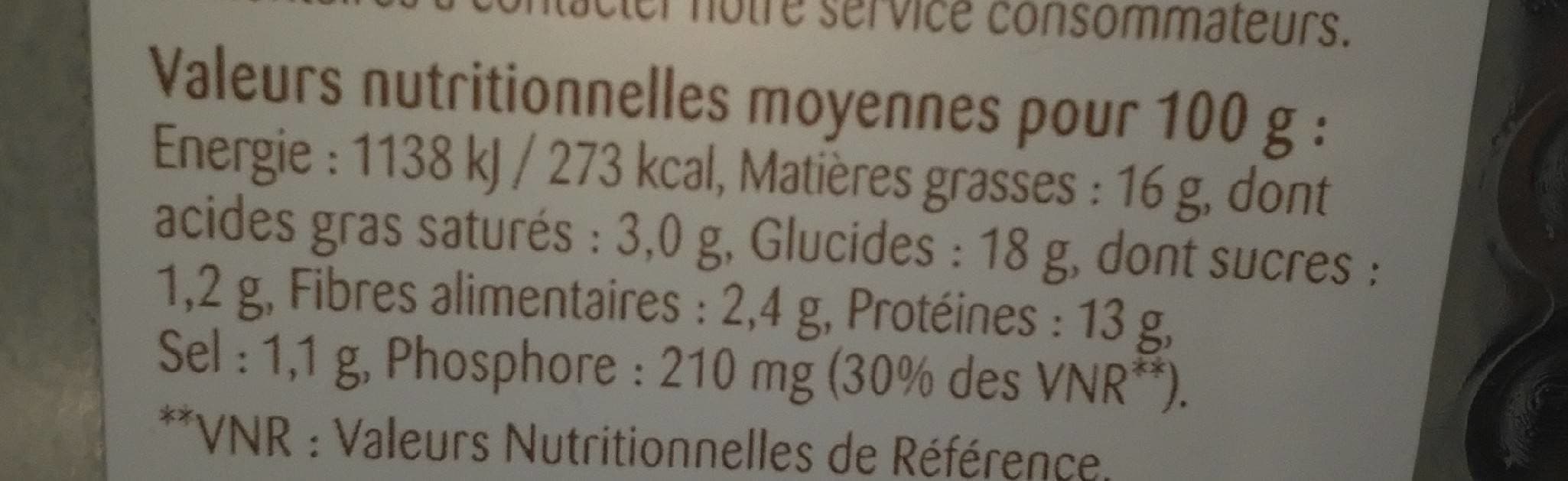 Bonneterre Galettes Végétales au Comté packshot