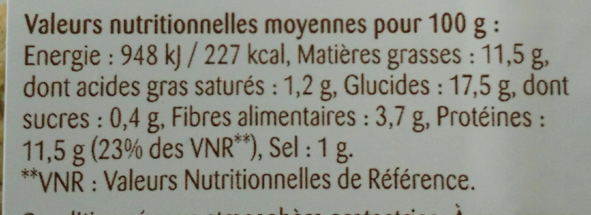 Bonneterre Galettes végétales aux champignons packshot