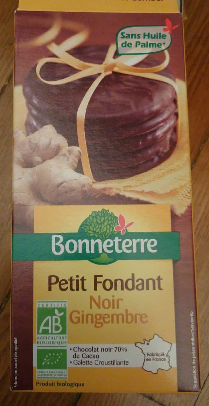 Bonneterre Petit Fondant Noir Gingembre packshot