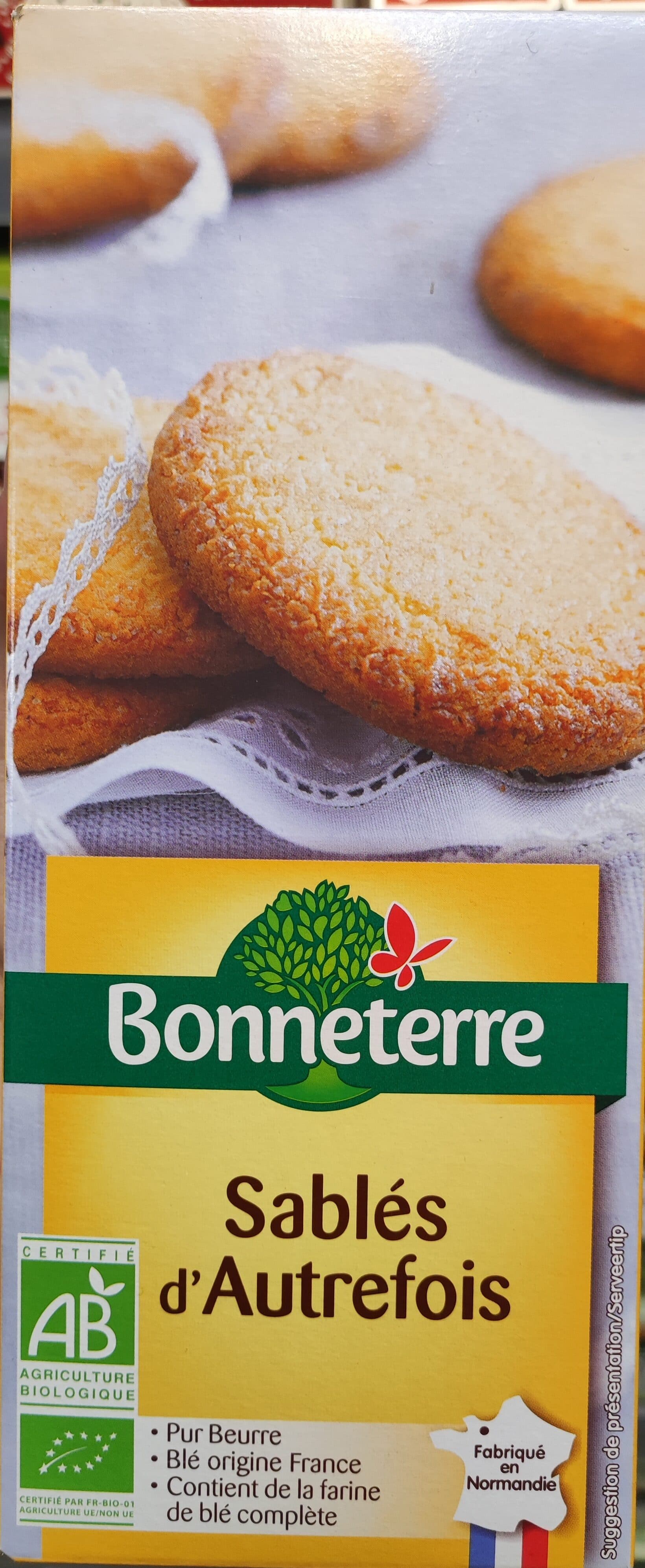 Bonneterre Sablés d'Autrefois packshot