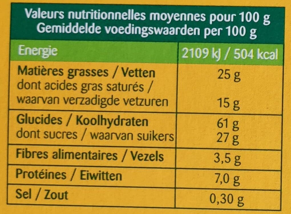 Bonneterre Sablés d'Autrefois packshot