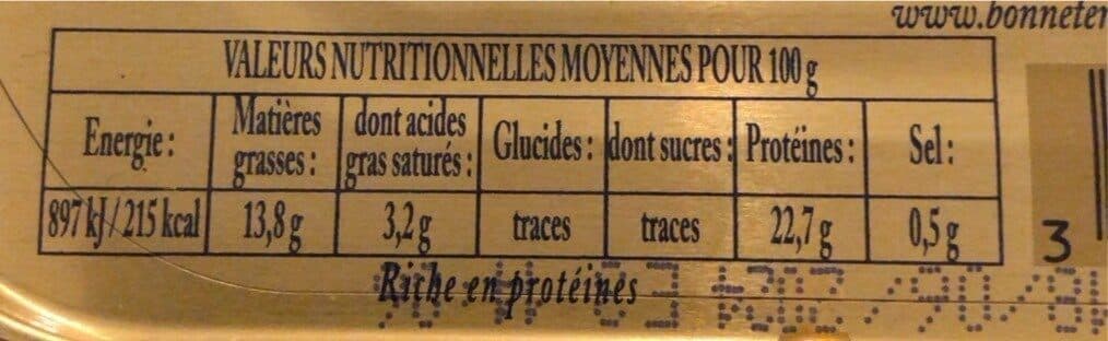 Bonneterre Filets De Sardine Sans Aretes Huile D'olive packshot