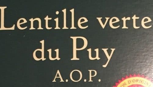 Bonneterre Lentille Verte Du Puy AOP packshot