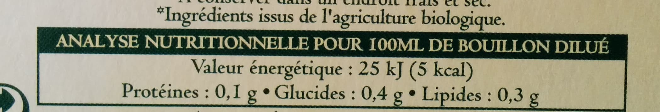 Bonneterre Bouillon aux Légumes (6 Cubes Saveur) packshot