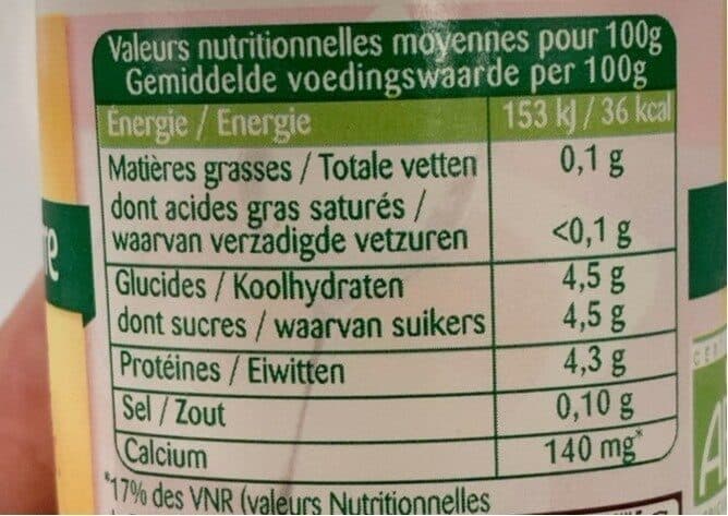 Bonneterre Yahourt 0% packshot