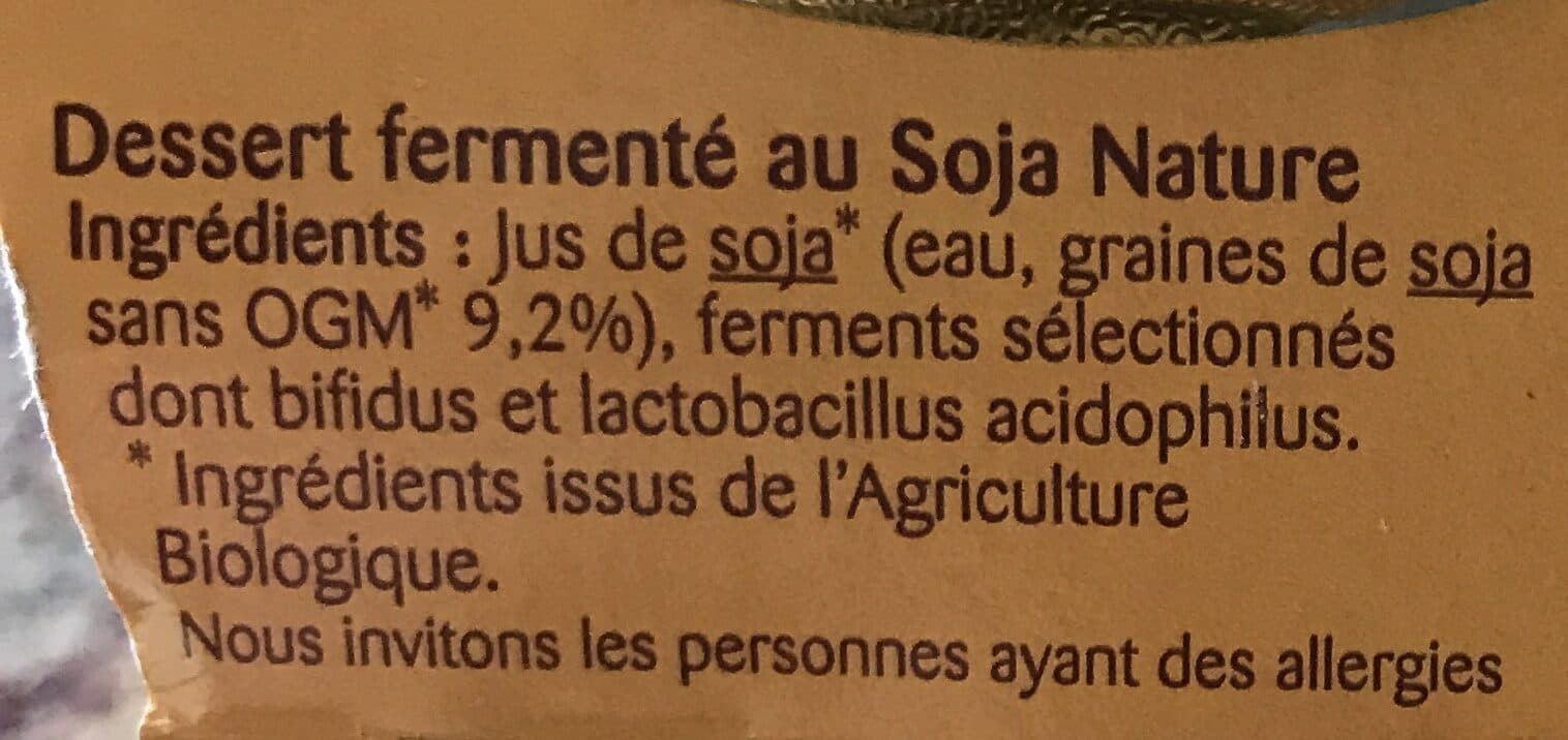 Bonneterre Sojadelice nature packshot