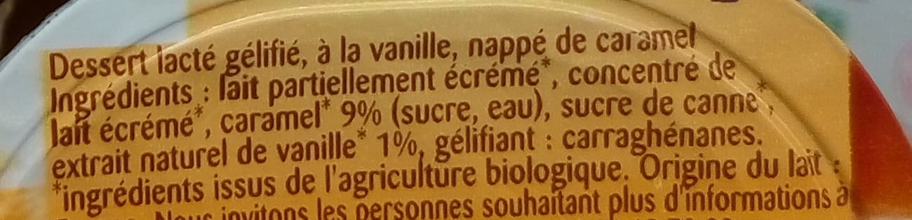 Bonneterre Flan Vanille Caramel packshot